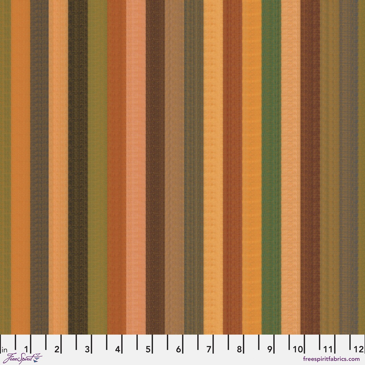 Broad Stripe in Gold (wsgp003.gold) | Woven Stripes | Kaffe Fassett | Free Spirit
